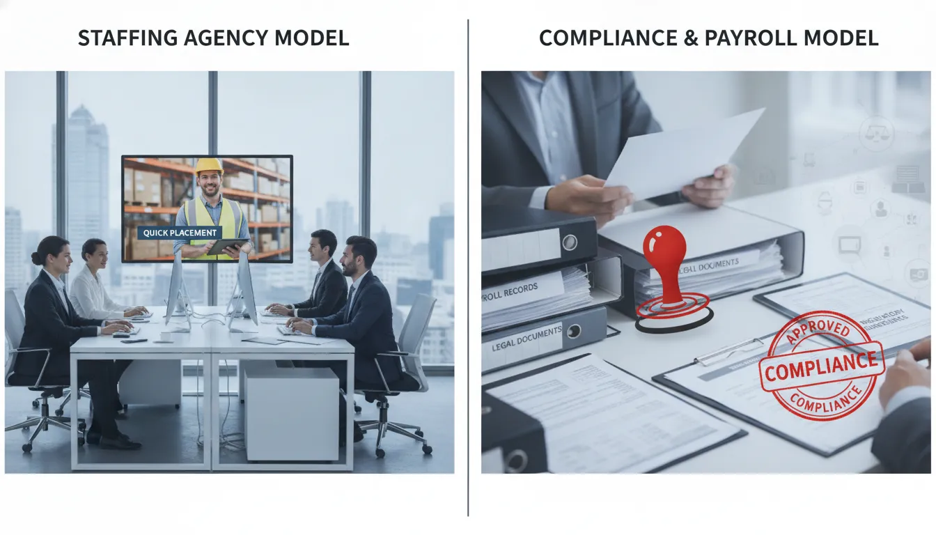 Employer of Record vs Staffing Agency: Choose the Right Model